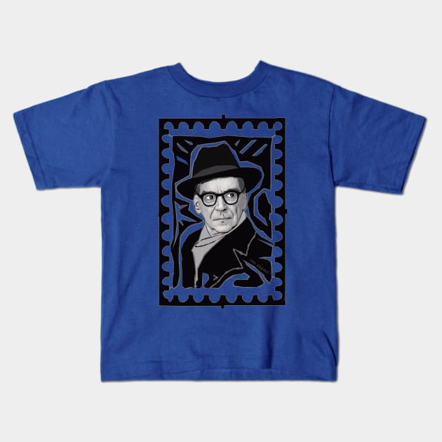 Ivo Andrić in Black and White Kids T-Shirt by Exile Kings 